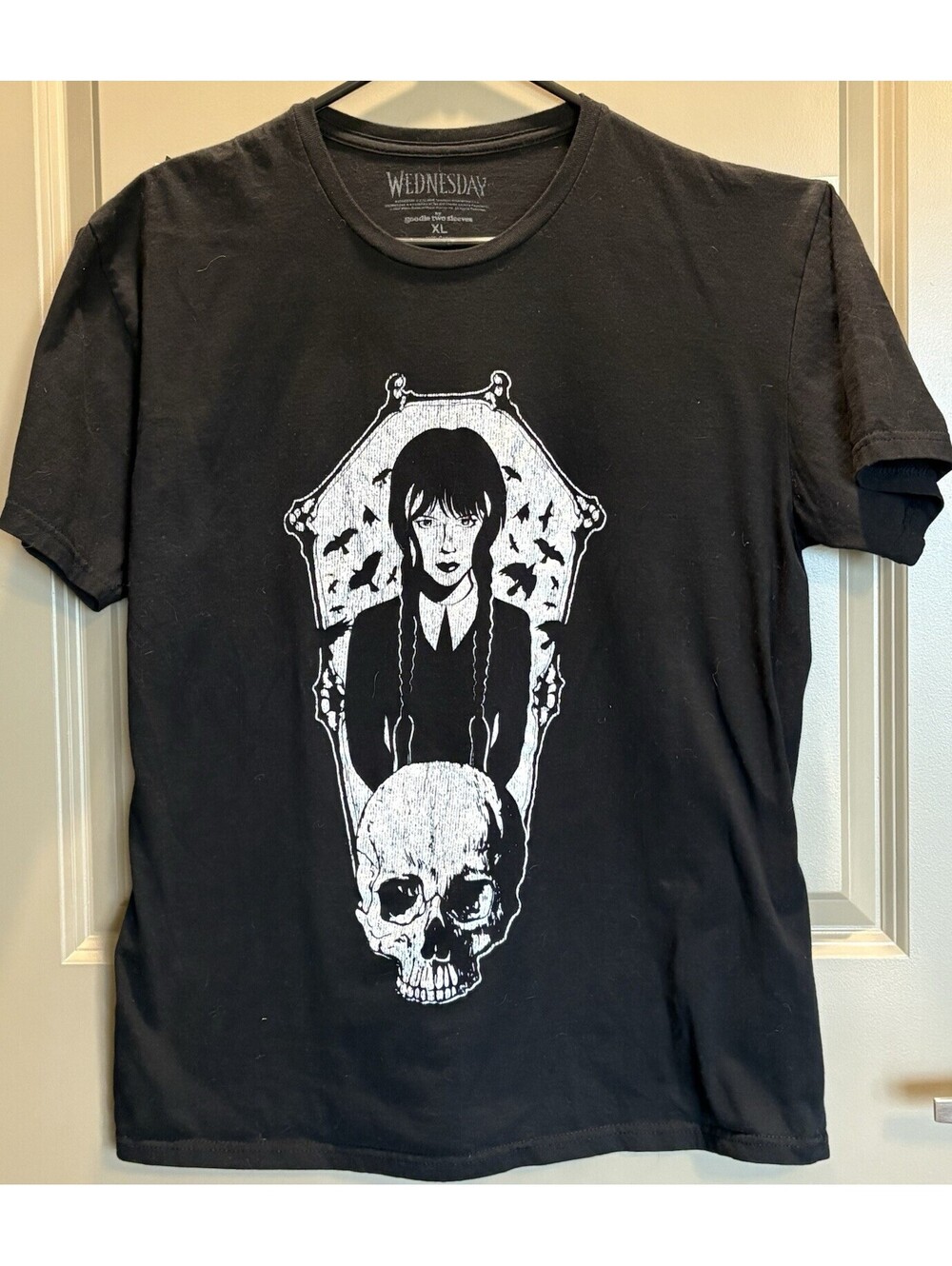 Men’s Wednesday Addams T-shirt, XL